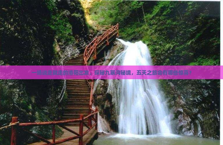 洛阳去四川九寨沟五日游
