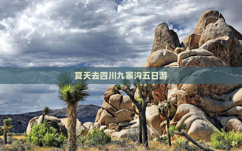 夏天去四川九寨沟五日游