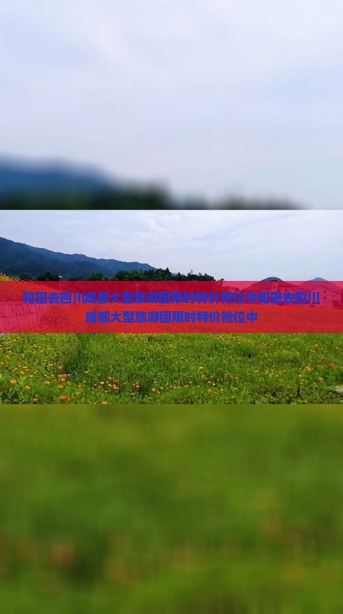 和田去四川成都大型旅游团