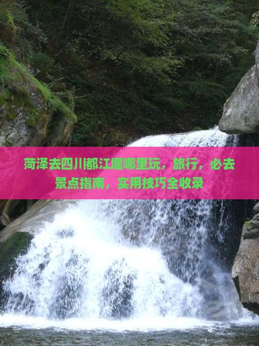 菏泽去四川都江堰哪里玩