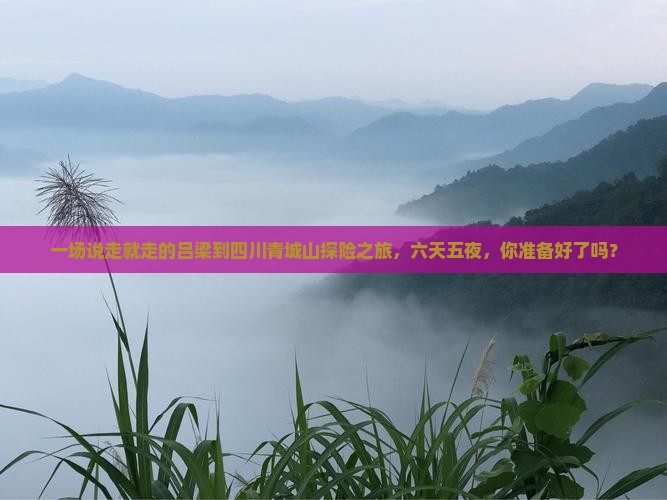 吕梁去四川青城山六日游