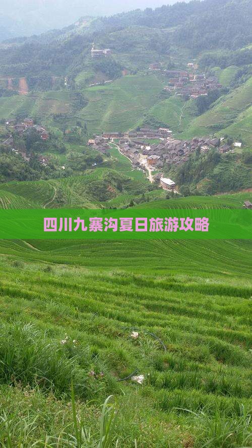 夏天到四川九寨沟旅游