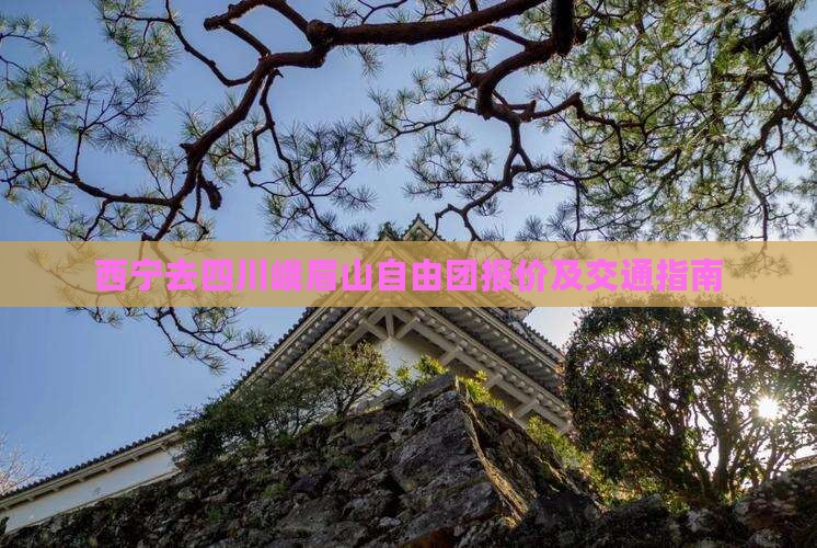 西宁去四川峨眉山自由团