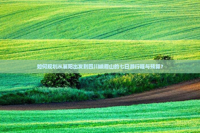 襄阳到四川峨眉山七日游