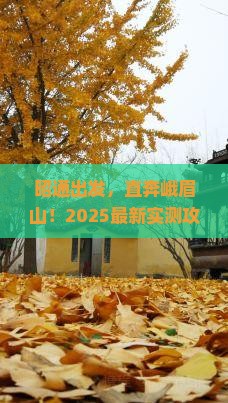 昭通到四川峨眉山攻略 昭通到四川峨眉山攻略