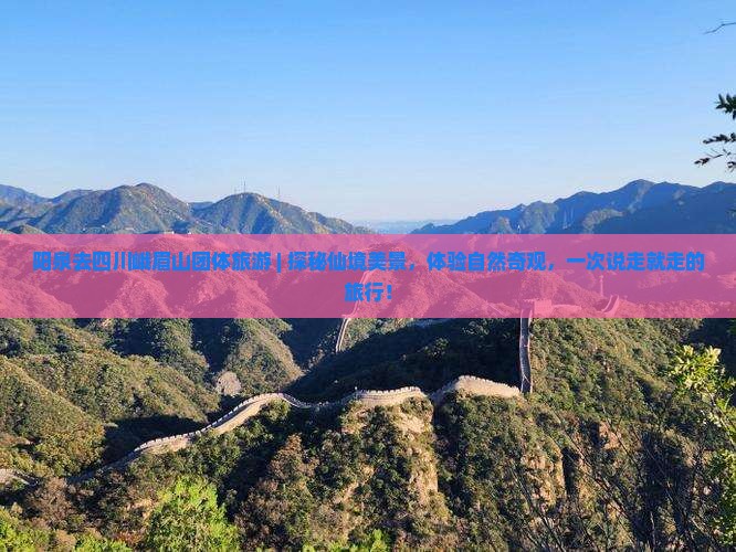 阳泉去四川峨眉山团体旅游