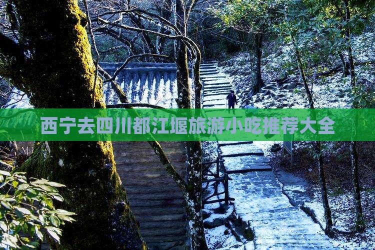西宁去四川都江堰旅游小吃