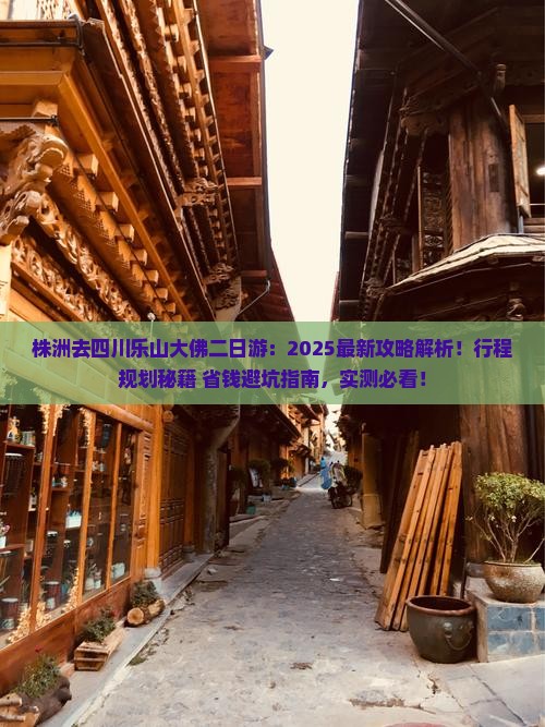 株洲去四川乐山大佛二日游