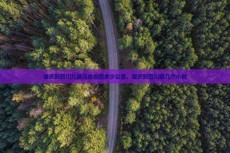 肇庆到四川九寨沟自由团