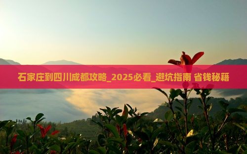 石家庄到四川成都攻略