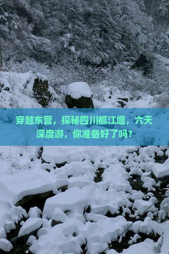 东营到四川都江堰六日游
