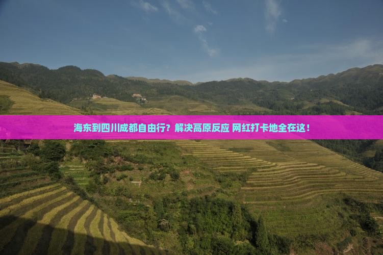 海东到四川成都自由行