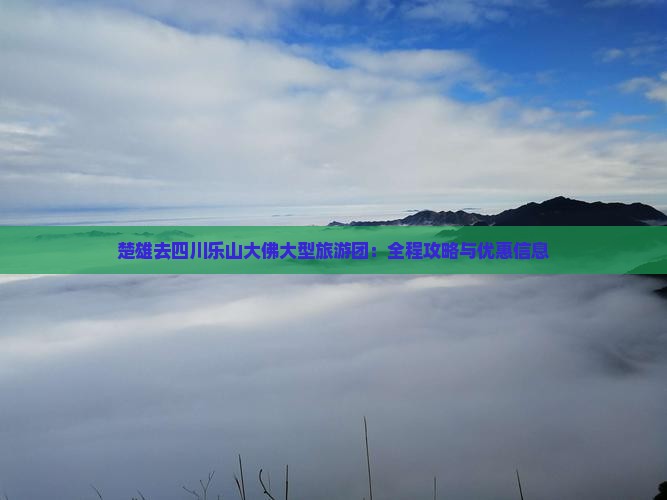 楚雄去四川乐山大佛大型旅游团