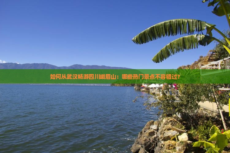 武汉到四川峨眉山哪里玩