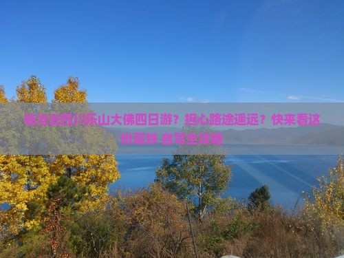临沧去四川乐山大佛四日游