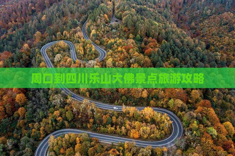 周口到四川乐山大佛景点