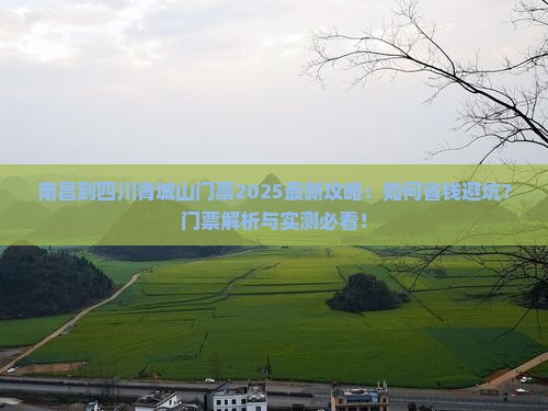 南昌到四川青城山门票