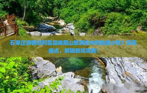 石家庄去四川峨眉山旅游小吃