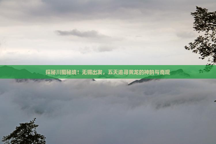无锡去四川黄龙五日游