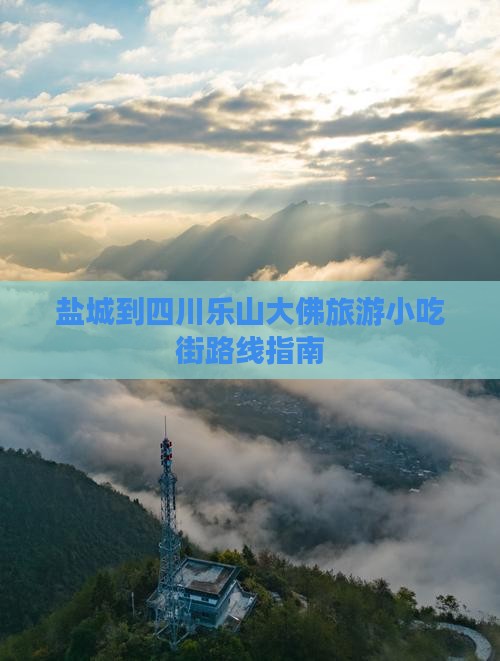 盐城到四川乐山大佛旅游小吃