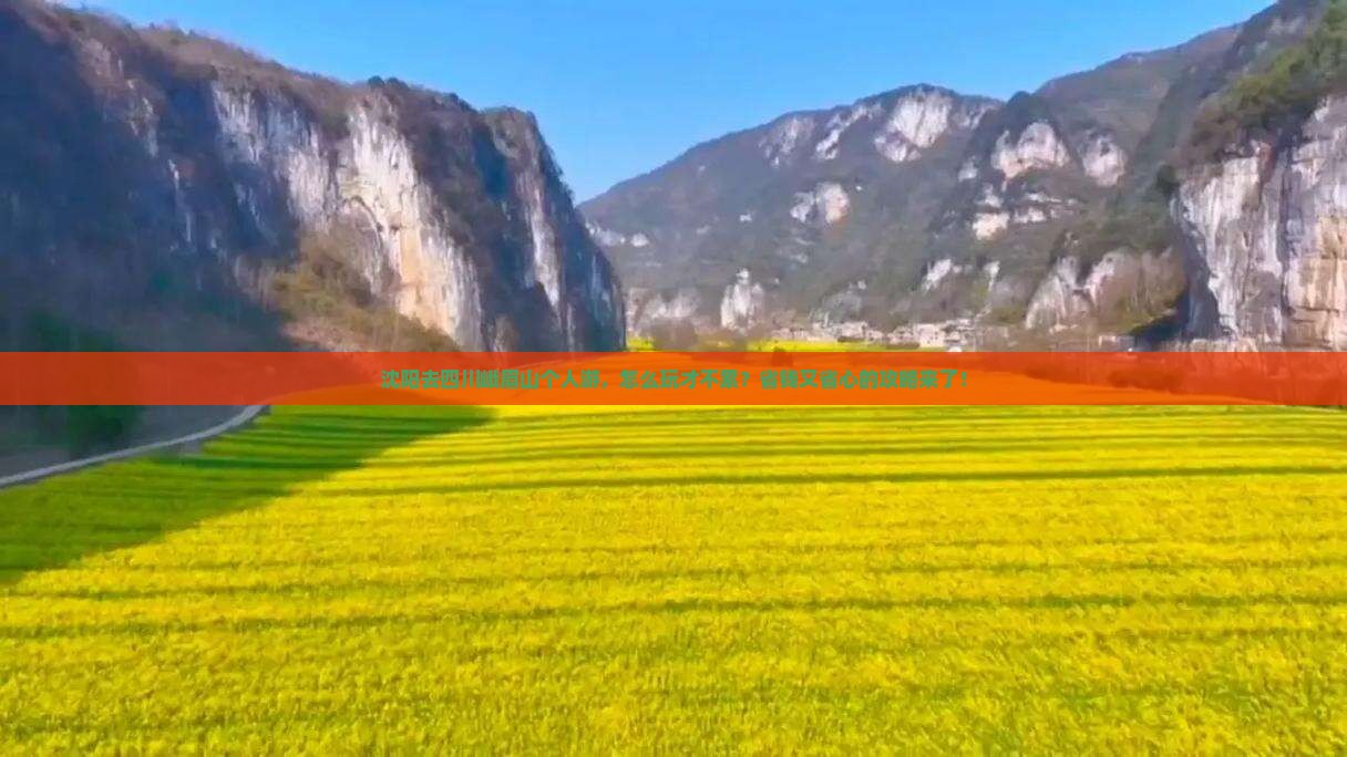 沈阳去四川峨眉山个人游