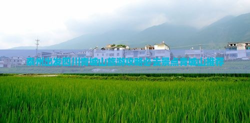 泰州去四川青城山必去地