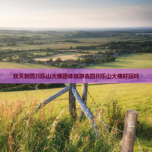 秋天到四川乐山大佛团体旅游