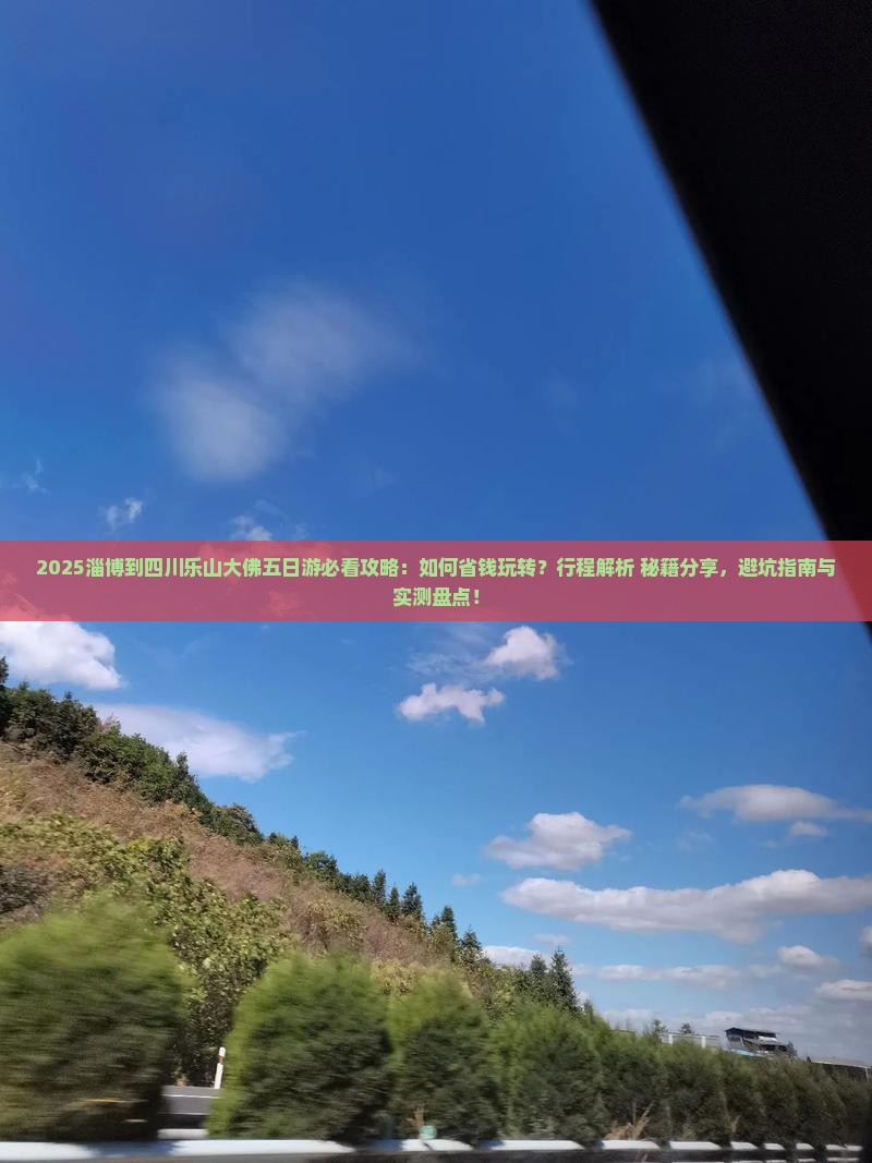 淄博到四川乐山大佛五日游