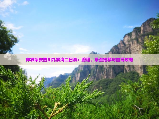 神农架去四川九寨沟二日游