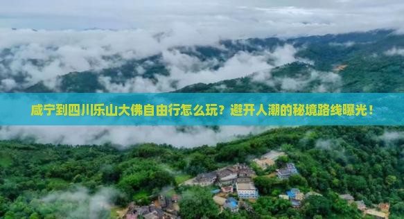 咸宁到四川乐山大佛自由行