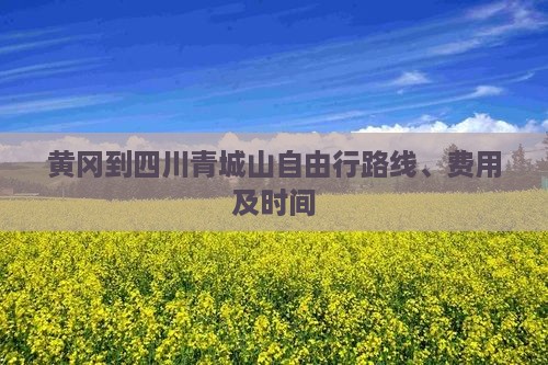 黄冈到四川青城山自由行 黄冈到四川青城山自由行