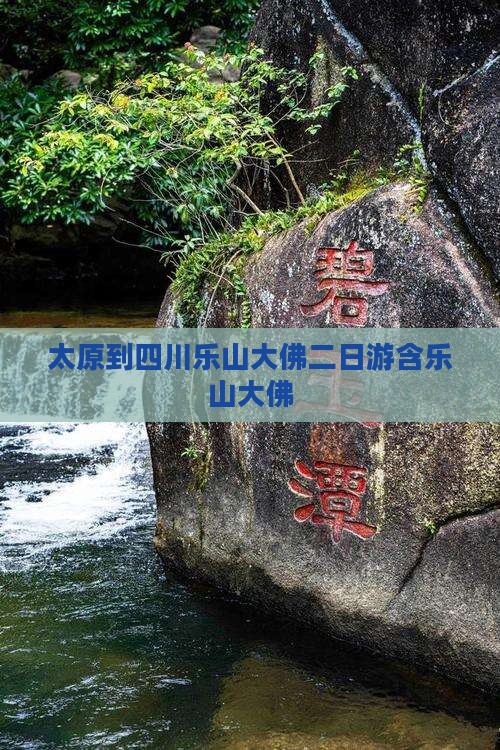 太原到四川乐山大佛二日游含乐山大佛