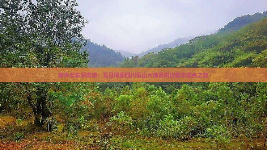 新乡出发深度游：五日探索四川乐山大佛及附近精华景点之旅