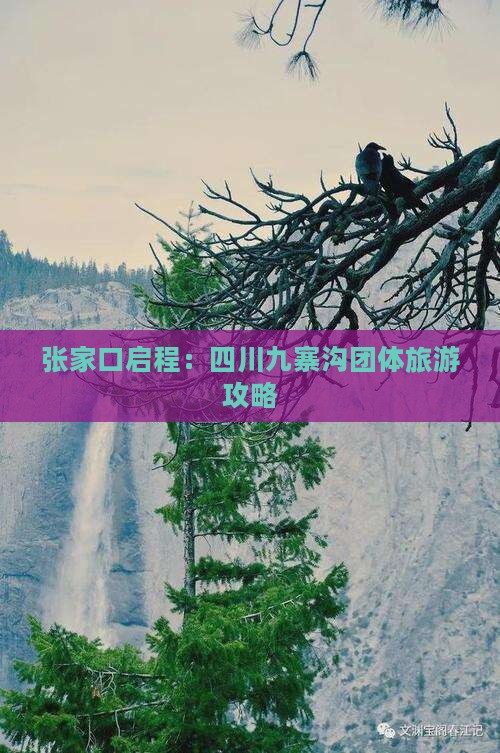 张家口启程：四川九寨沟团体旅游攻略