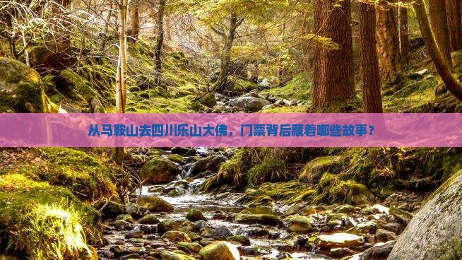 马鞍山到四川乐山大佛门票