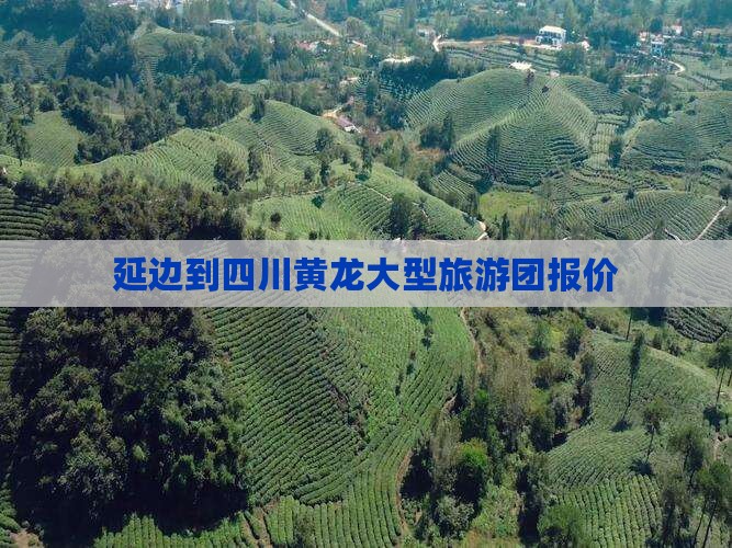 延边到四川黄龙大型旅游团