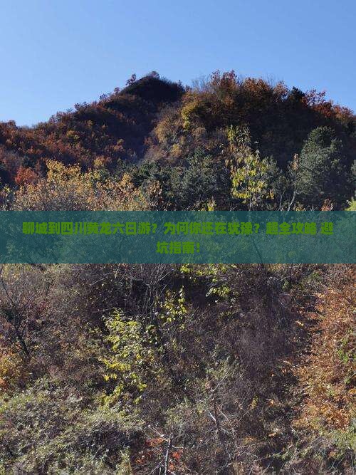 聊城到四川黄龙六日游