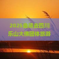 曲靖去四川乐山大佛团体旅游