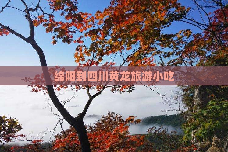 绵阳到四川黄龙旅游小吃