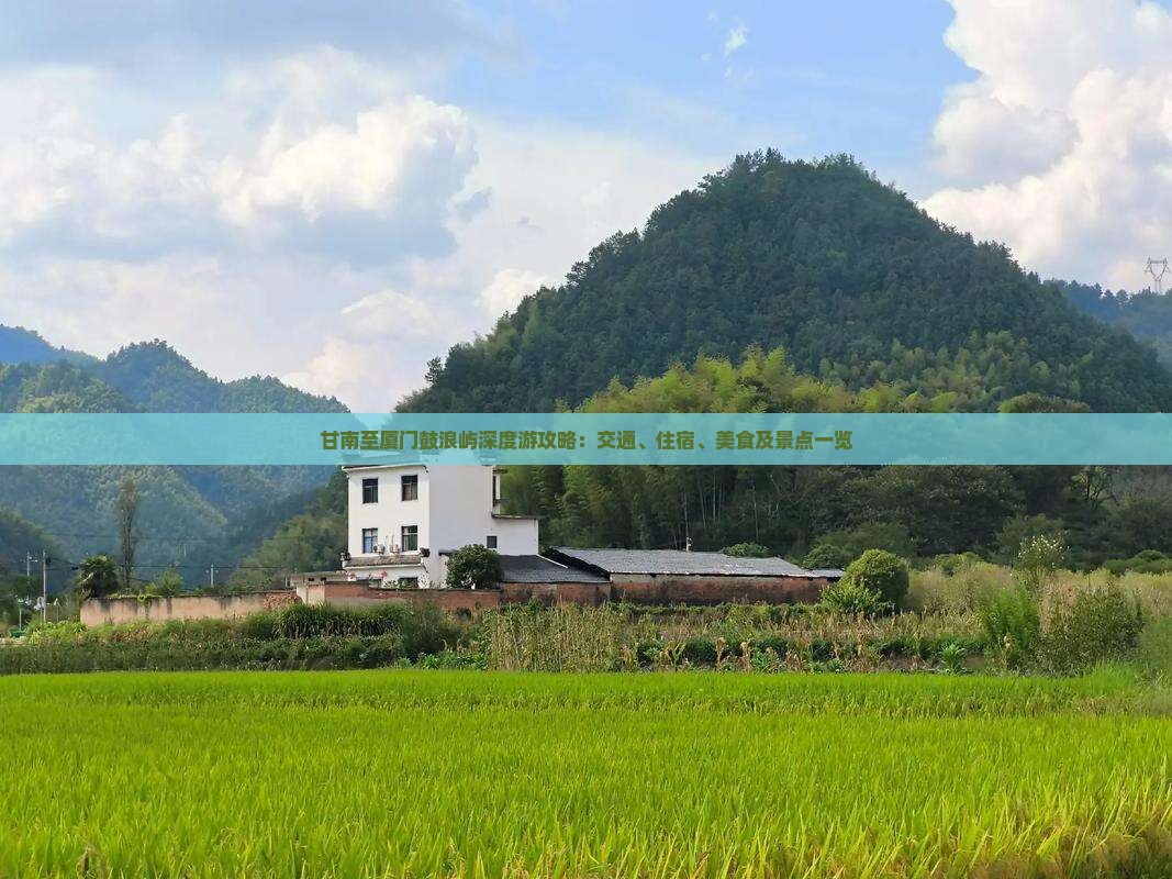 甘南至厦门鼓浪屿深度游攻略：交通、住宿、美食及景点一览