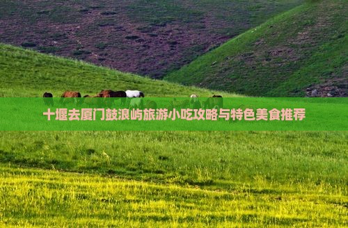 十堰去厦门鼓浪屿旅游小吃攻略与特色美食推荐