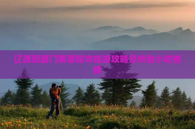 辽源到厦门南普陀寺旅游攻略及特色小吃推荐