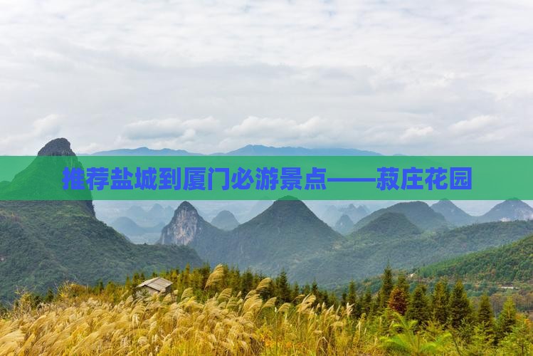 推荐盐城到厦门必游景点——菽庄花园