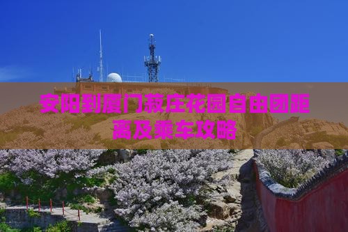 安阳到厦门菽庄花园自由团距离及乘车攻略
