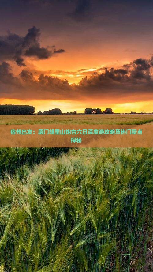 宿州出发：厦门胡里山炮台六日深度游攻略及热门景点探秘