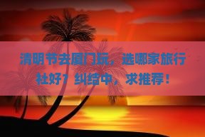 清明节到厦门旅行社