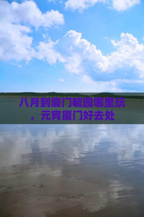 八月到厦门毓园哪里玩，元宵厦门好去处