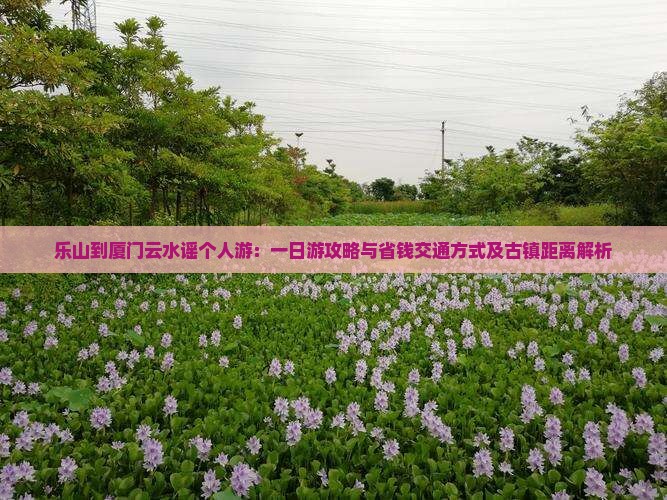 乐山到厦门云水谣个人游：一日游攻略与省钱交通方式及古镇距离解析