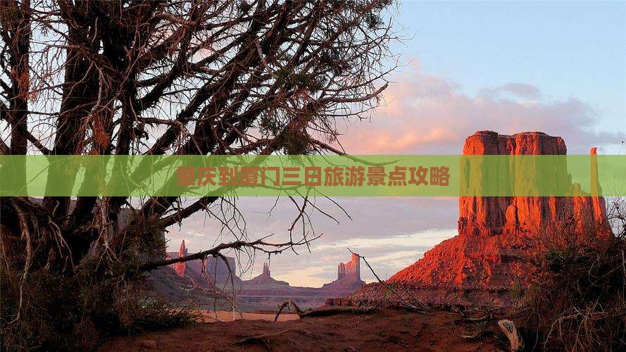 肇庆到厦门三日旅游景点攻略