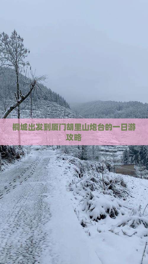 桐城出发到厦门胡里山炮台的一日游攻略